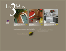 Tablet Screenshot of les3mas.com